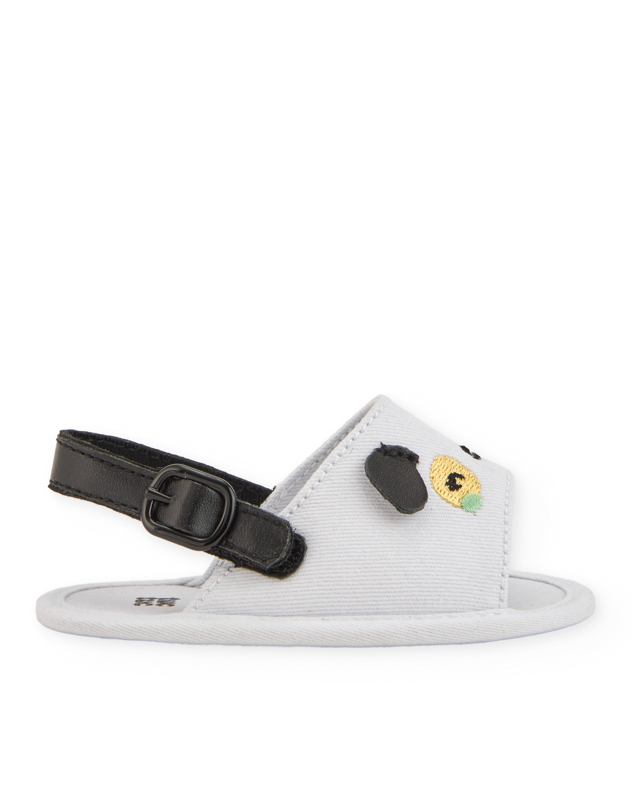 TucTuc Calzature sandali neonato tessuto bianco animale