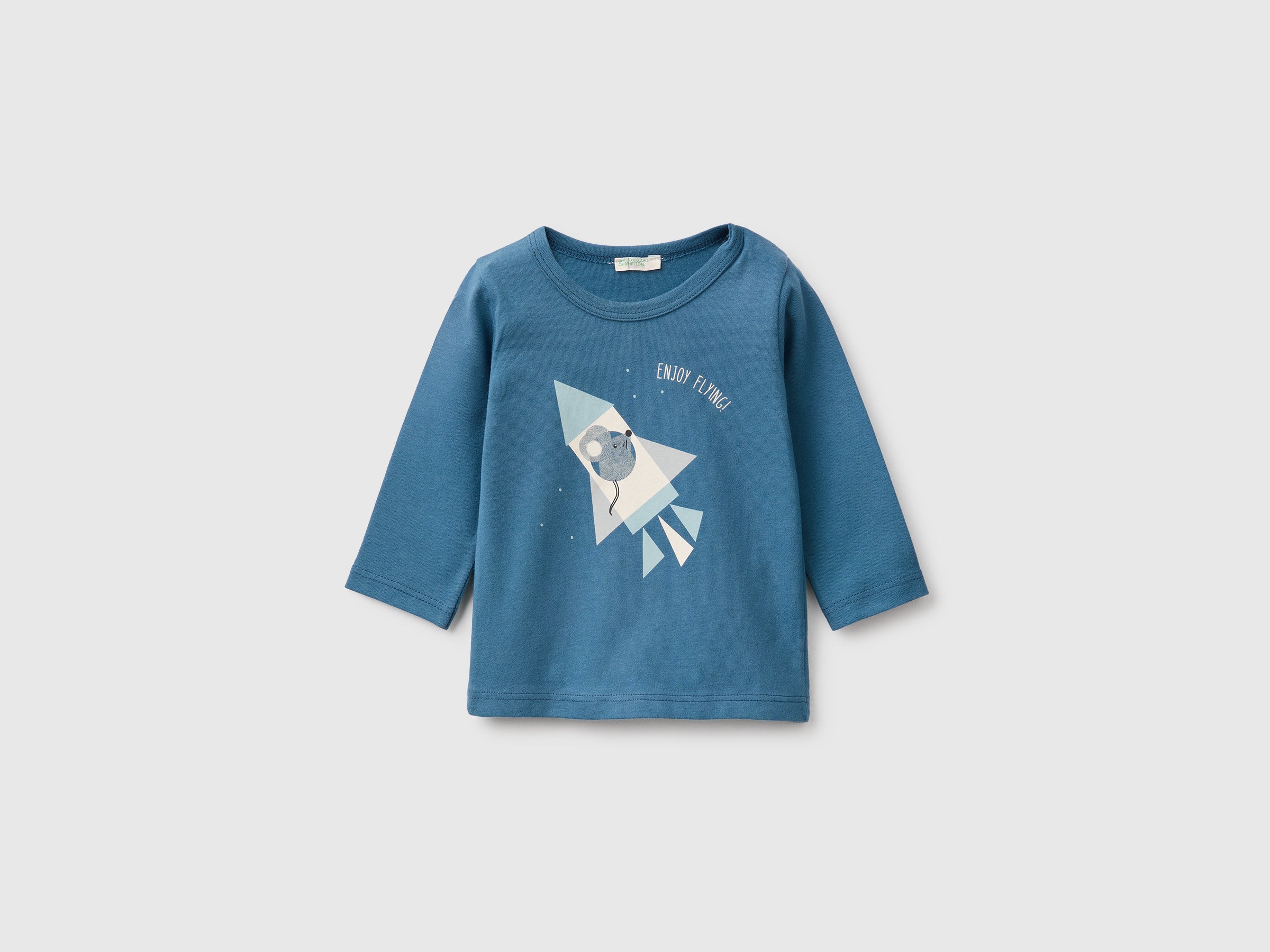 United Colors of Benetton T-shirt cotone bio manica lunga 62