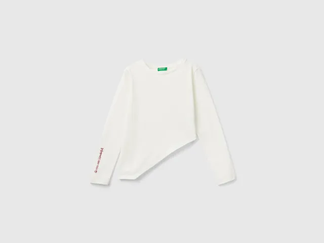 United Colors of Benetton Maglietta manica lunga cotone S