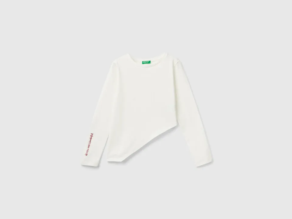 United Colors of Benetton Maglietta manica lunga cotone S