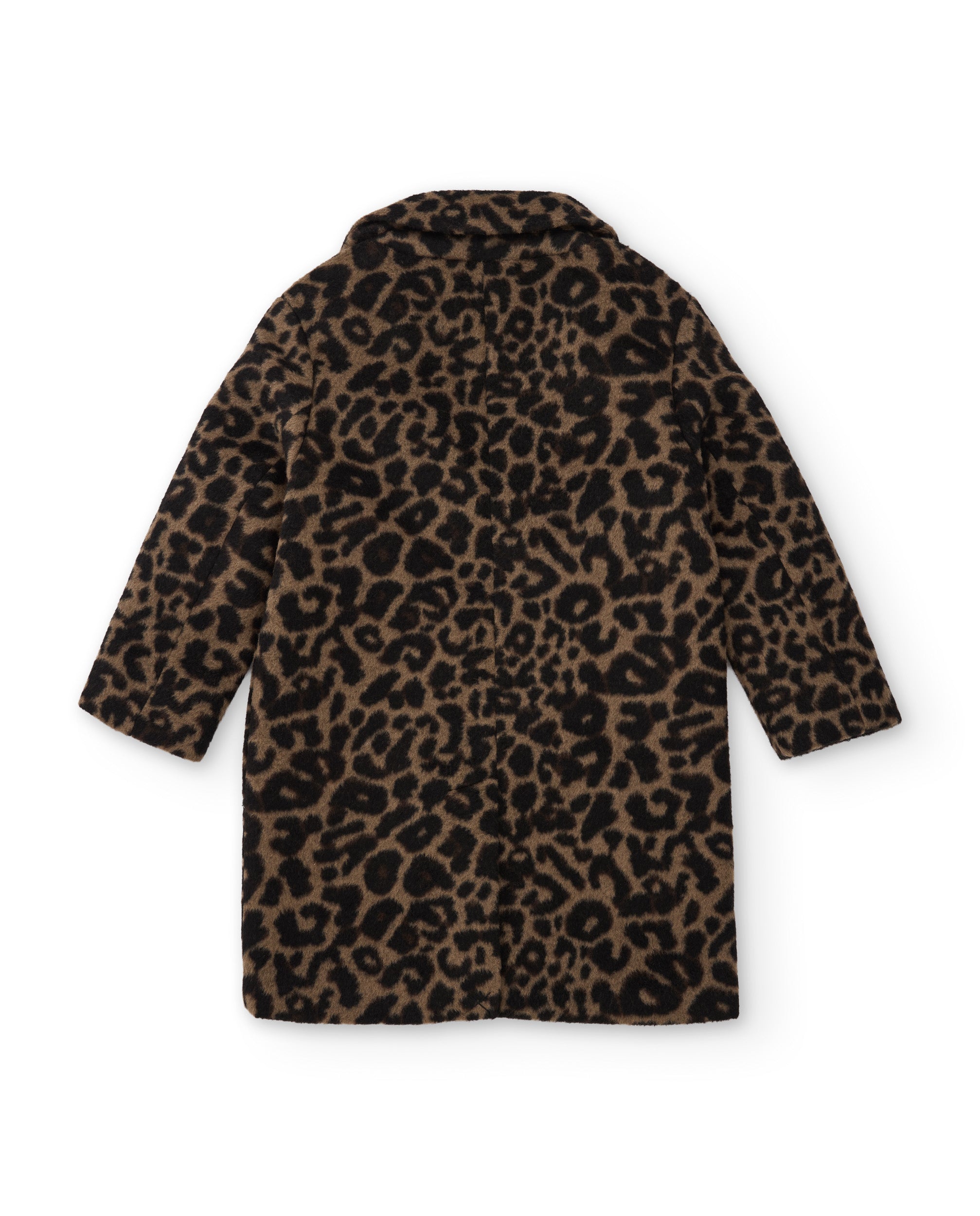 TucTuc Cappotti Bambina Animalier Marrone Bottoni