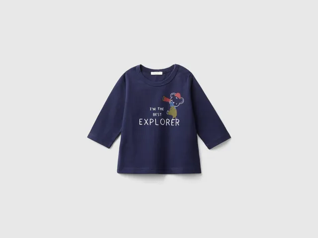 United Colors of Benetton T-Shirts T-shirt neonato cotone biologico 68