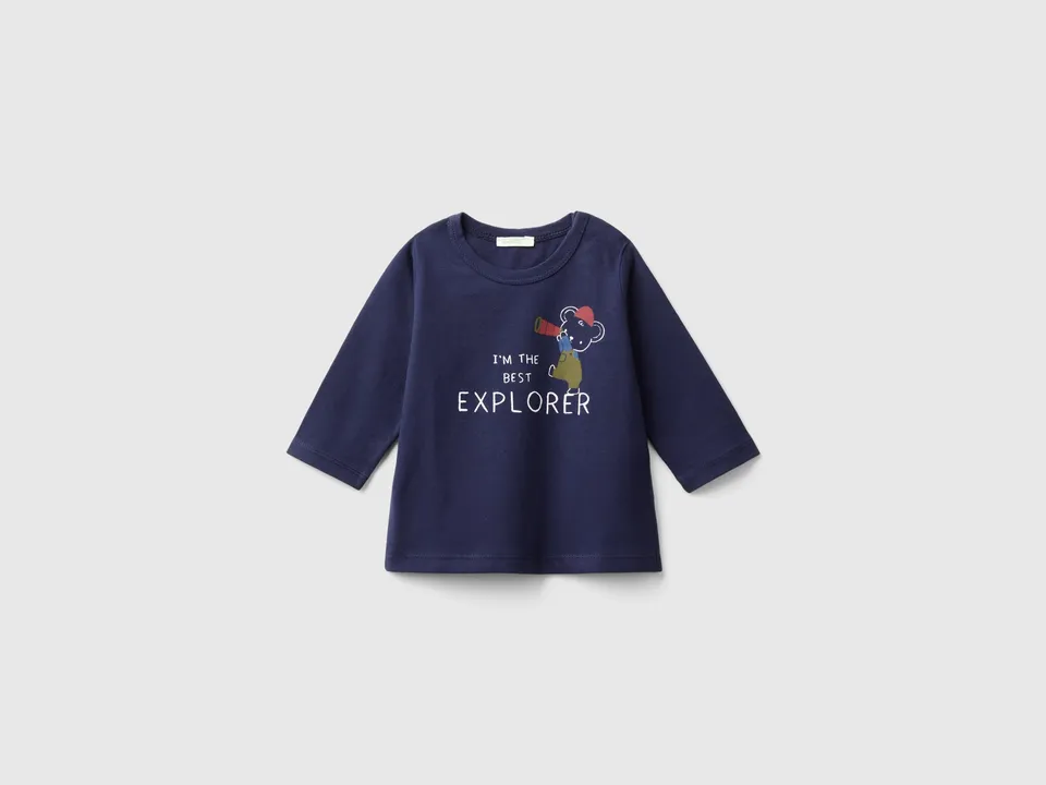 United Colors of Benetton T-Shirts T-shirt neonato cotone biologico 68