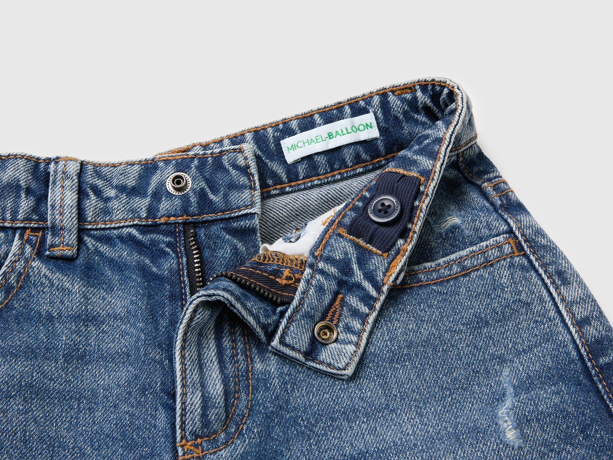 United Colors of Benetton Jeans balloon cotone bambino 98