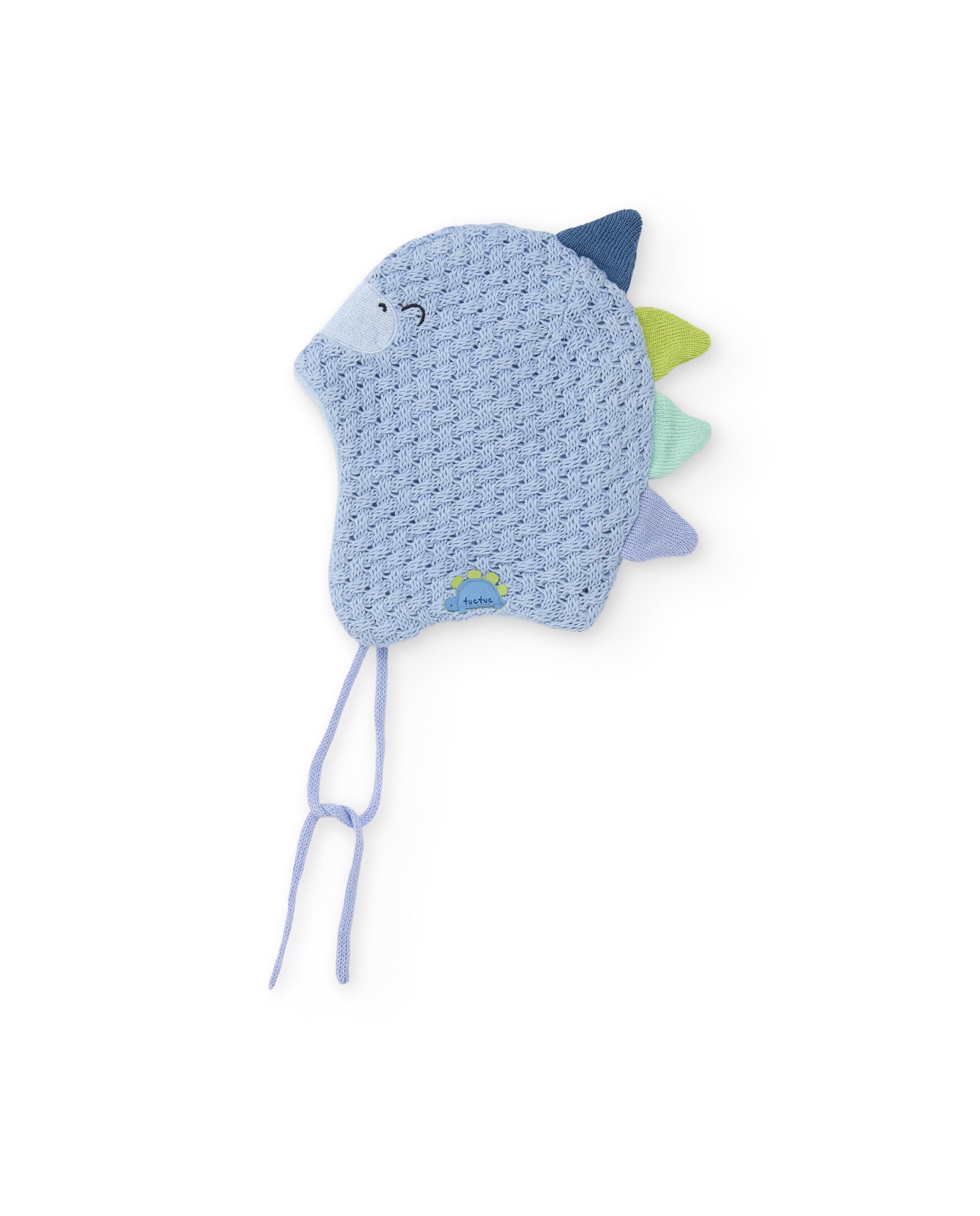 TucTuc Accessori Cappellino neonato azzurro dinosauro 48