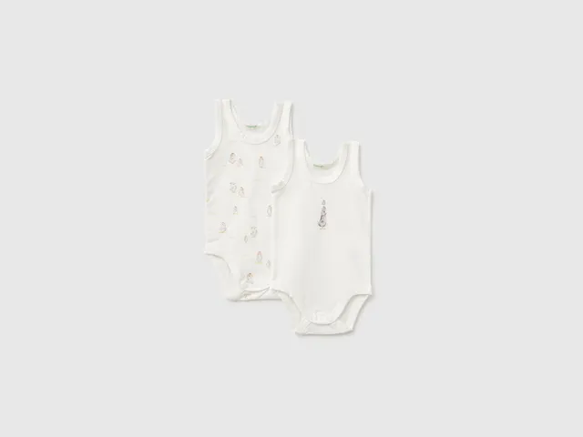 United Colors of Benetton Body 2 pezzi cotone bio taglia 68