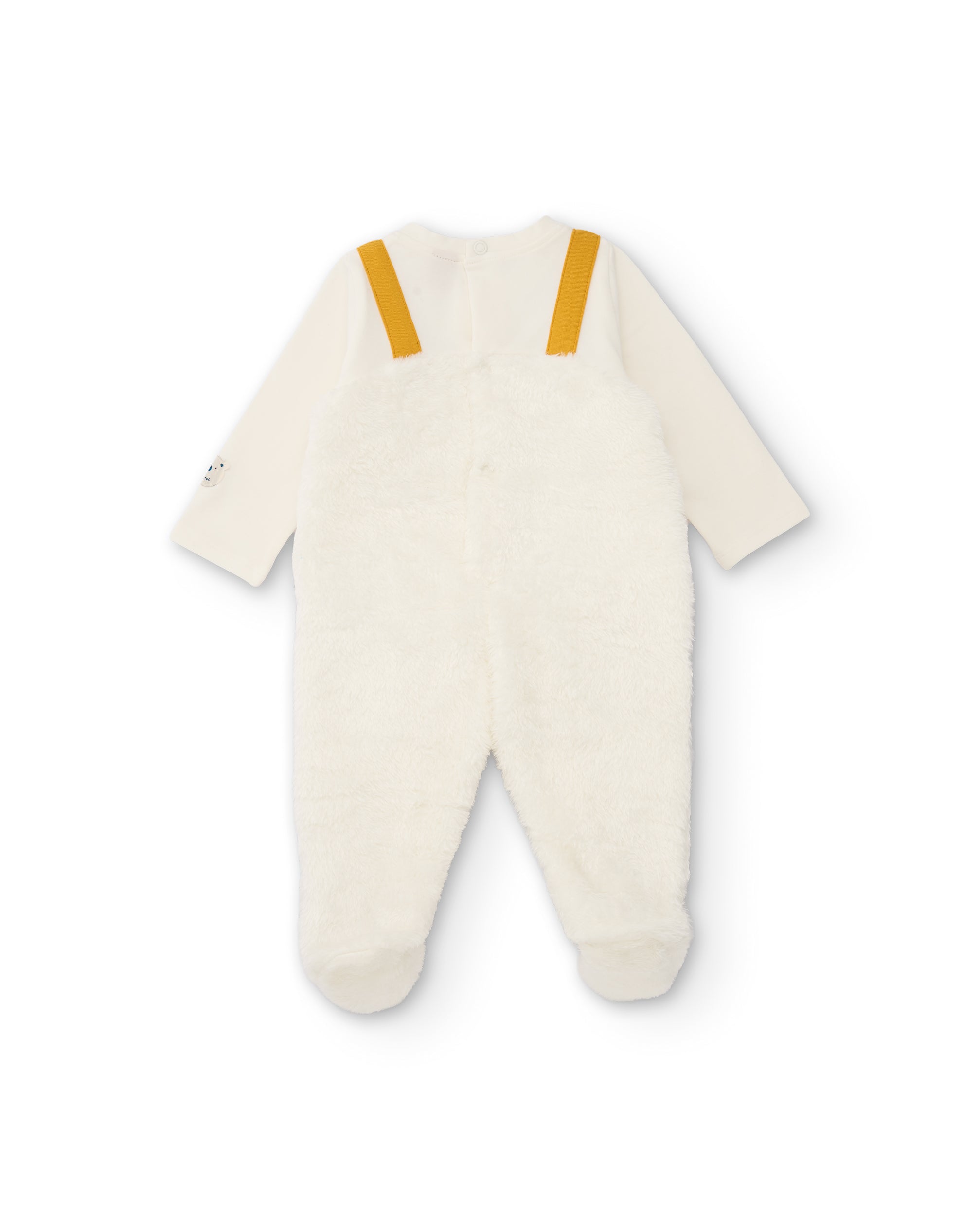 TucTuc Tutine tutina felpa neonato crudo motivo orsetto