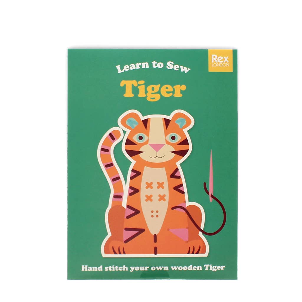 Rex London Gufo kit cucito bambini legno principianti