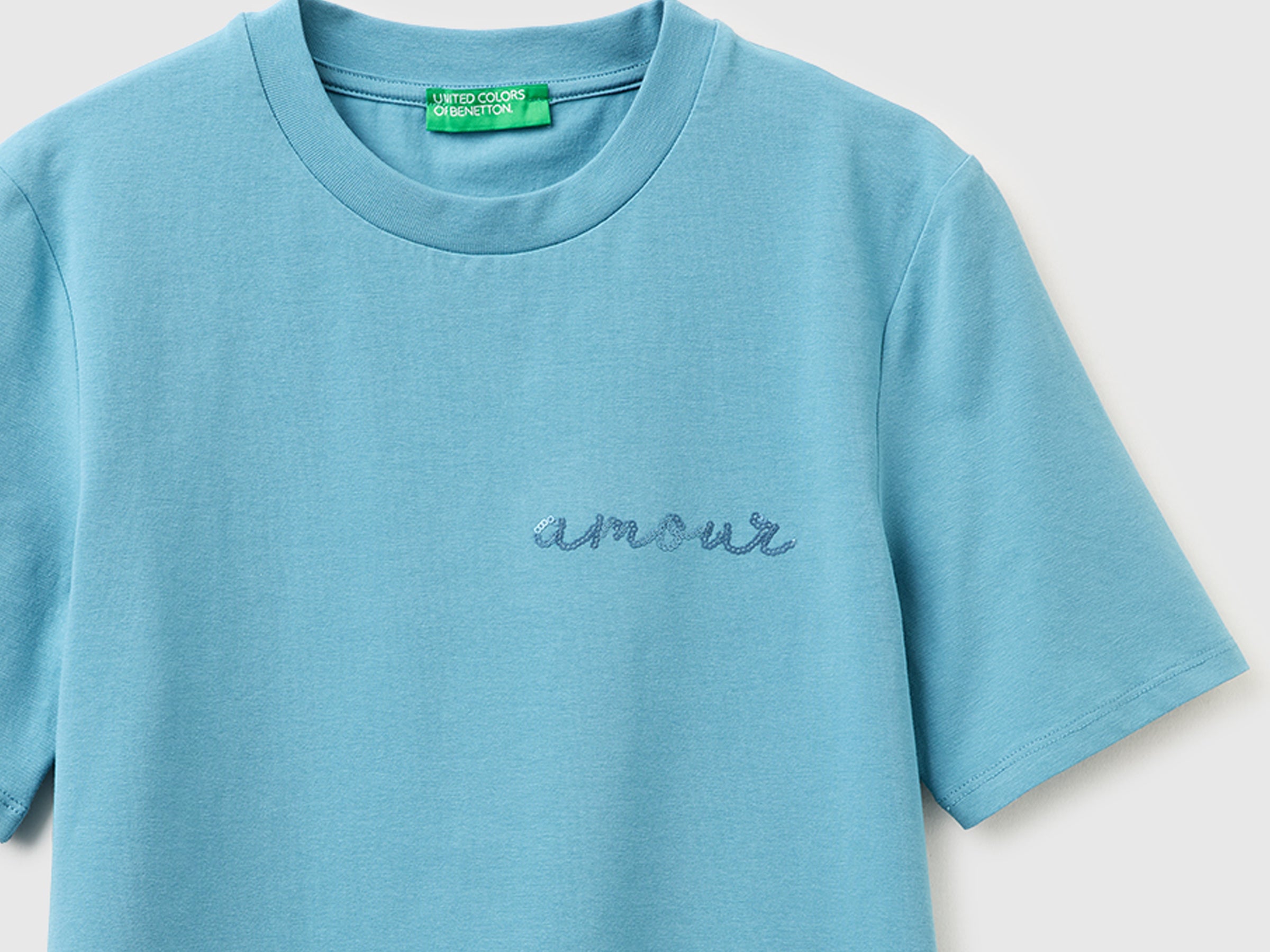 United Colors of Benetton T-Shirts Maglietta amour M