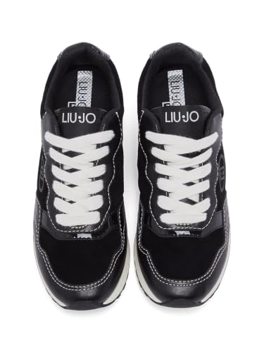 Liu Jo Sneakers Pelle Suede Taglia 35 EU Suola 3 cm
