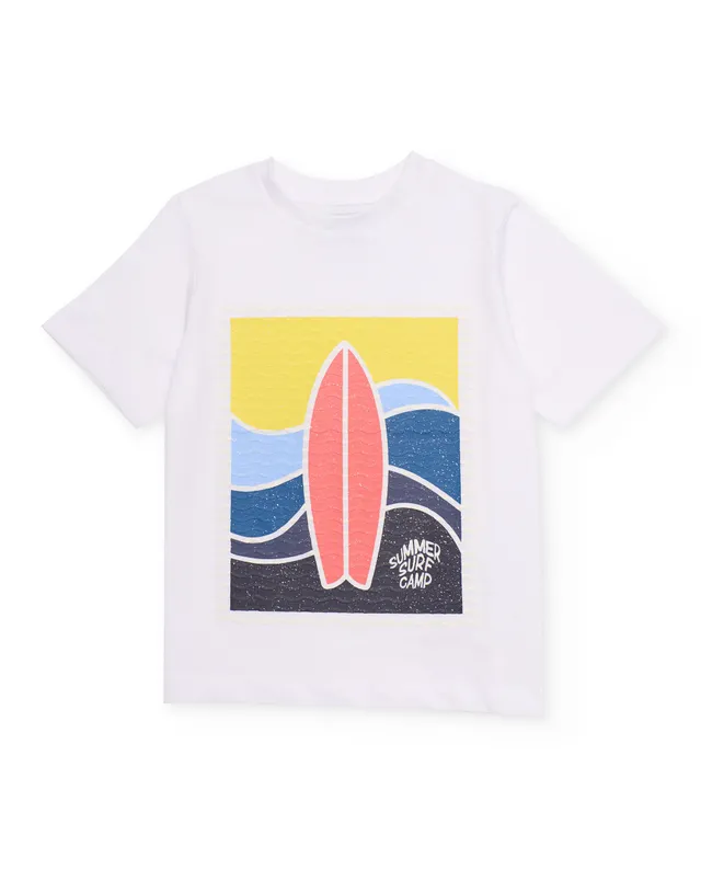 TucTuc Magliette T-shirt Bambino Maglia Bianco Surf