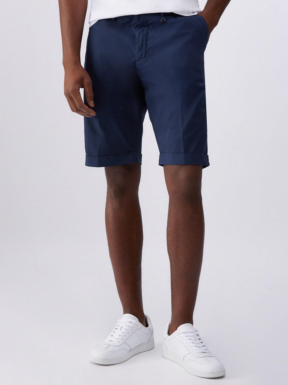 Liu Jo Bermuda Slim Fit in Tela di Cotone con Tasche