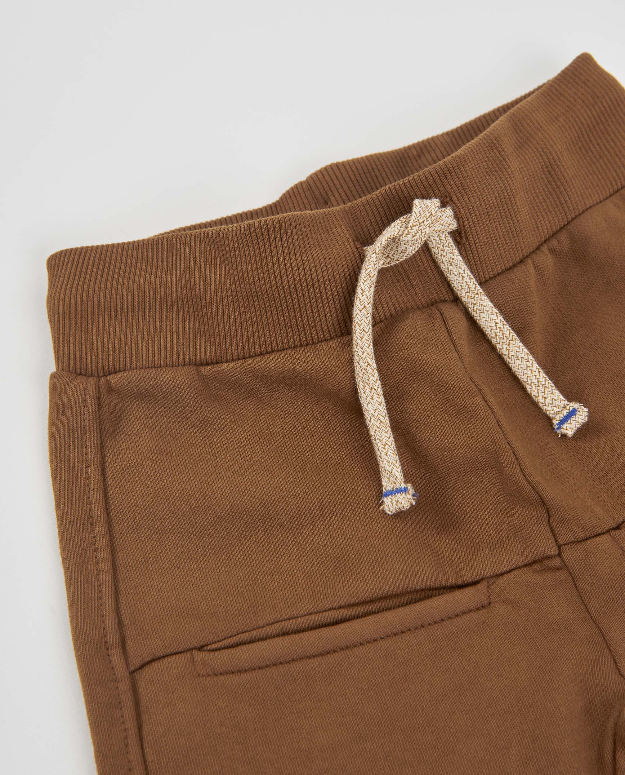 TucTuc Pantaloni Felpa Bambino Marrone Chiaro Cotone