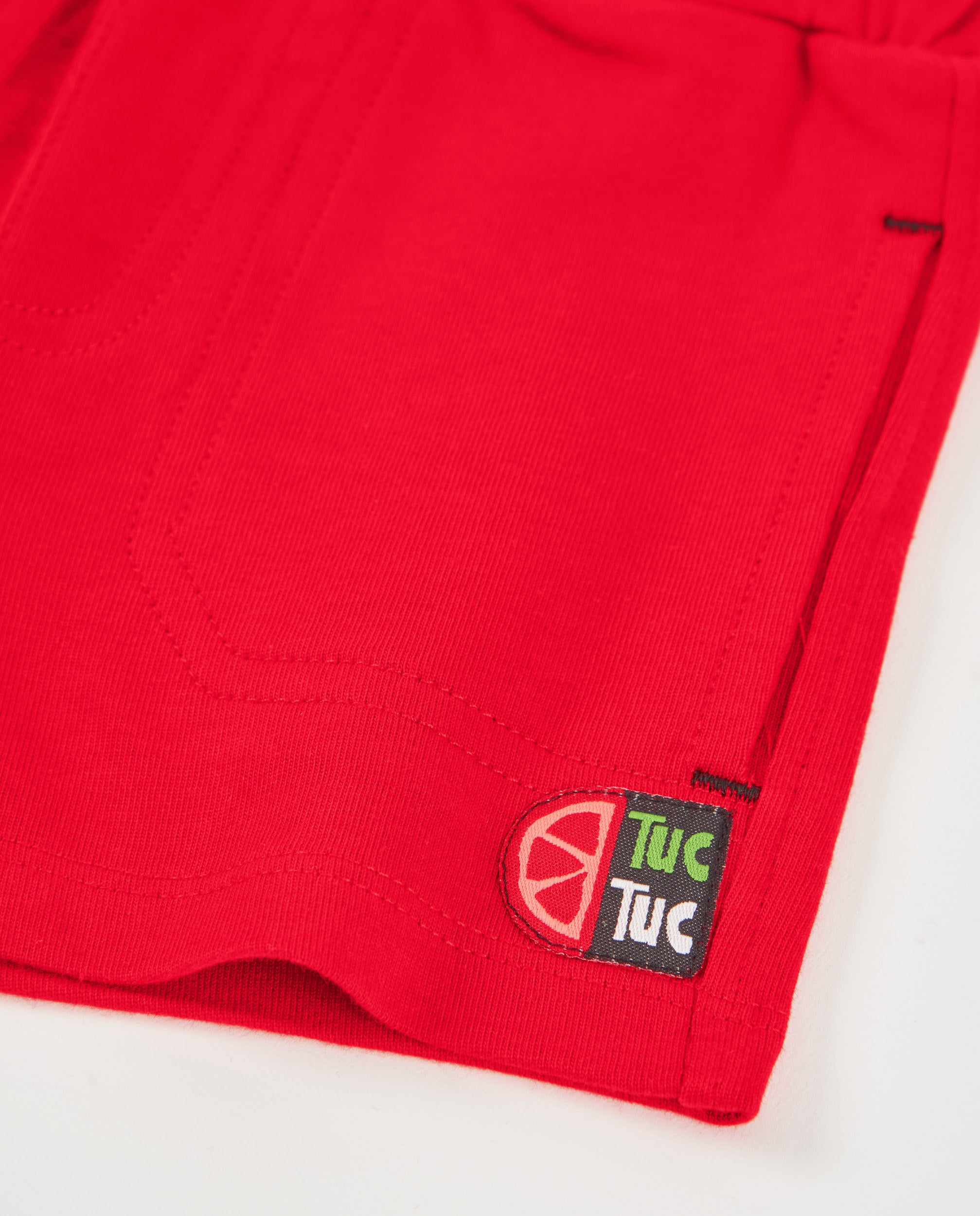 TucTuc Bermuda bermuda bambino rosso vita elasticizzata