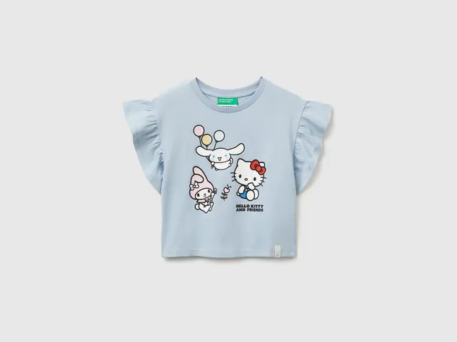 United Colors of Benetton Hello Kitty t-shirt maglia bimba 104