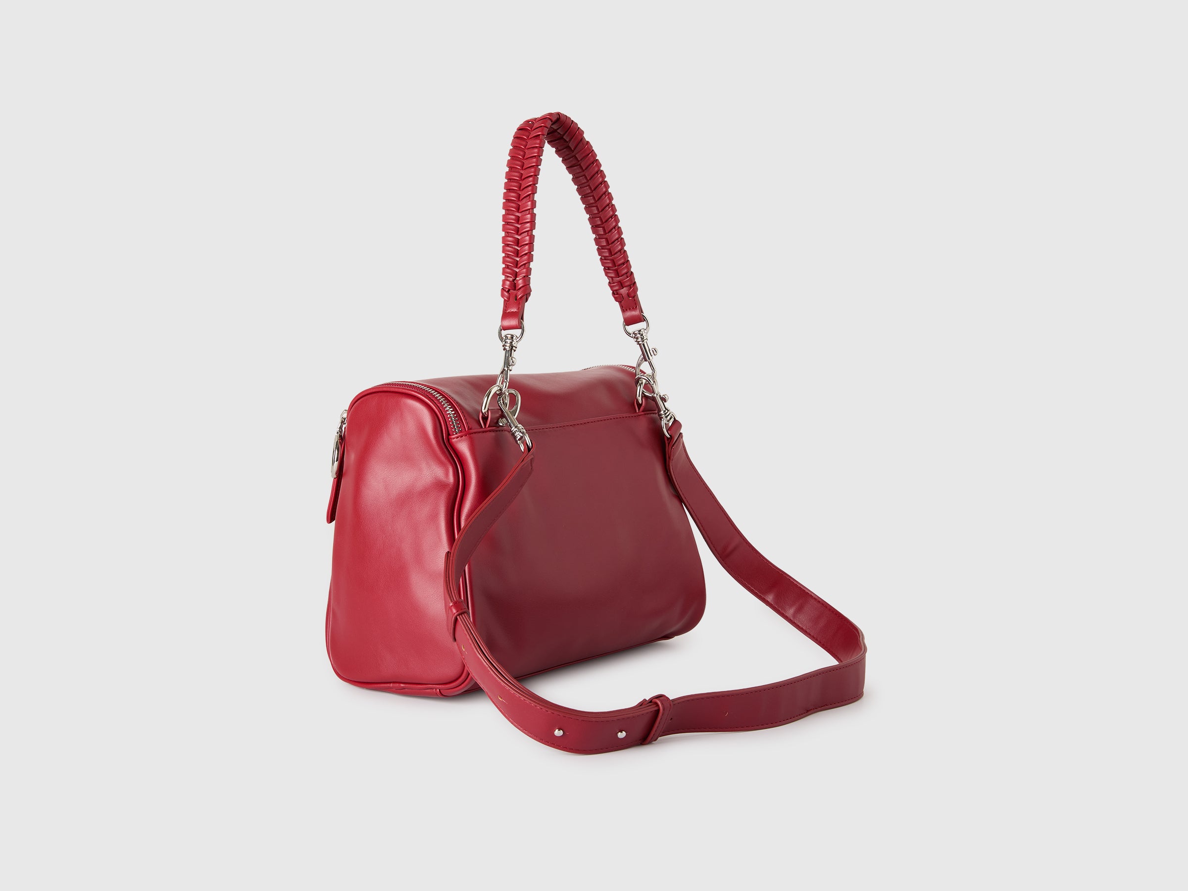 United Colors of Benetton Bag borsa OS manico intrecciato