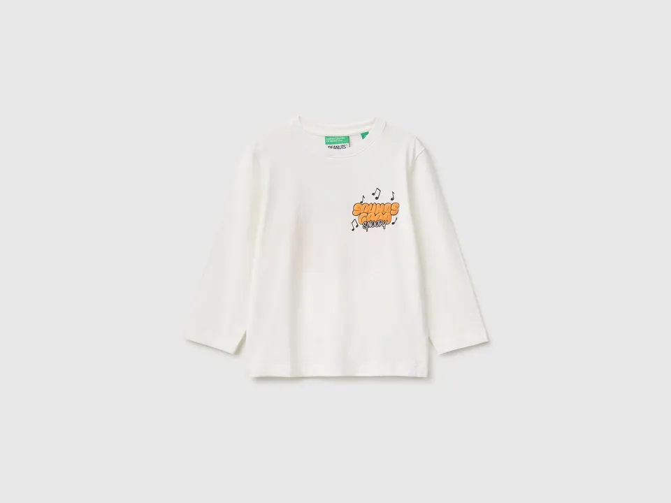 United Colors of Benetton Maglietta bimbo Peanuts bio 104