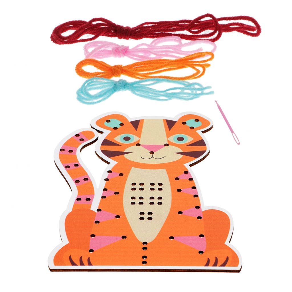 Rex London Gufo kit cucito bambini legno principianti