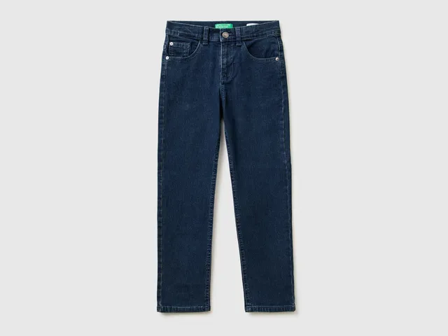 United Colors of Benetton Jeans Slim 5 Tasche Zip Taglia M