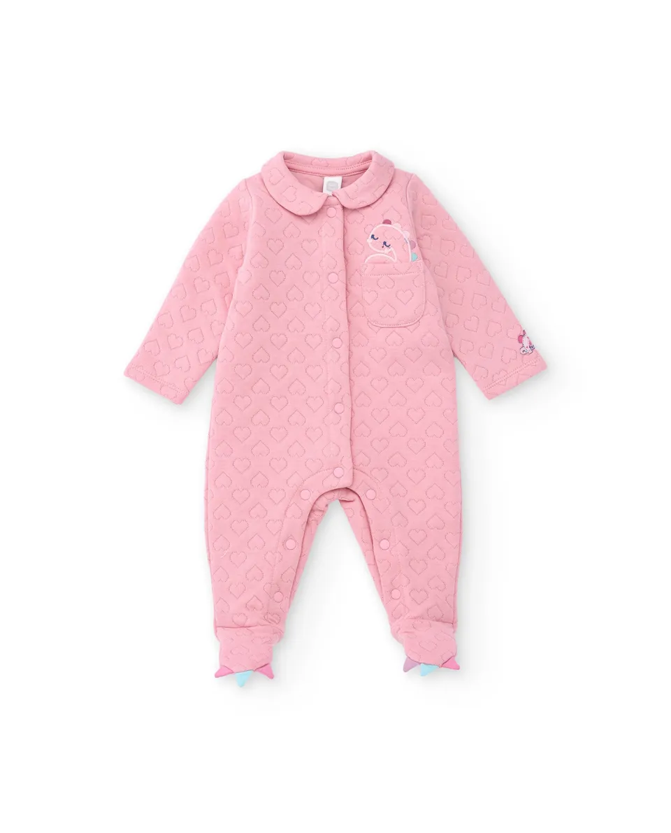 TucTuc Tutine tutina cuori tutina rosa cotone