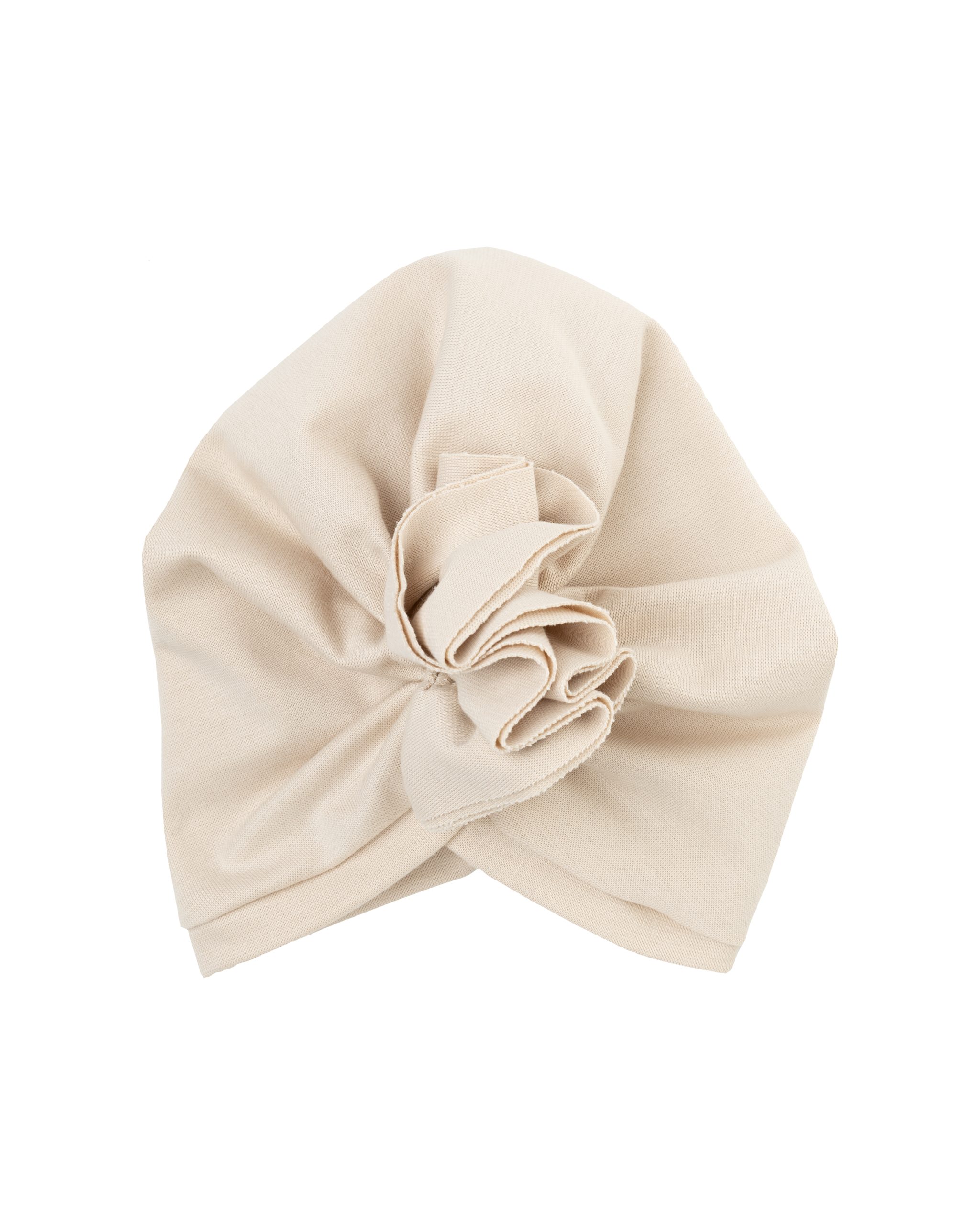 Woolly Organic Ruffle Turban turbante cotone organico bimba