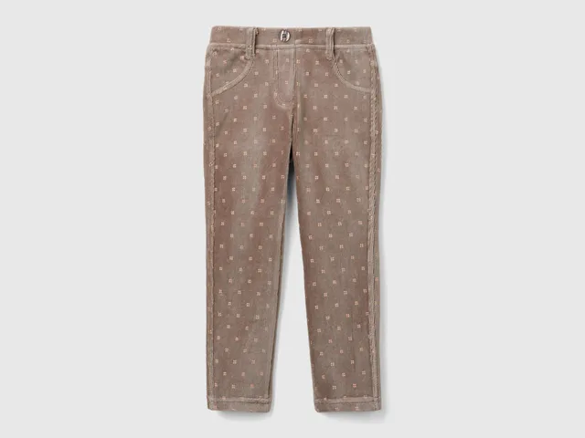 United Colors of Benetton Pantaloni Ciniglia Slim Tg 98