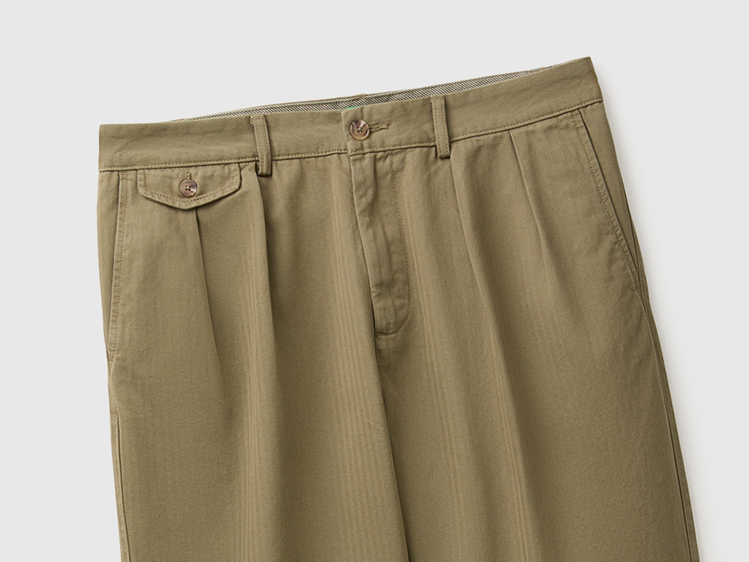 United Colors of Benetton Trousers Regular chinos pantaloni cotone