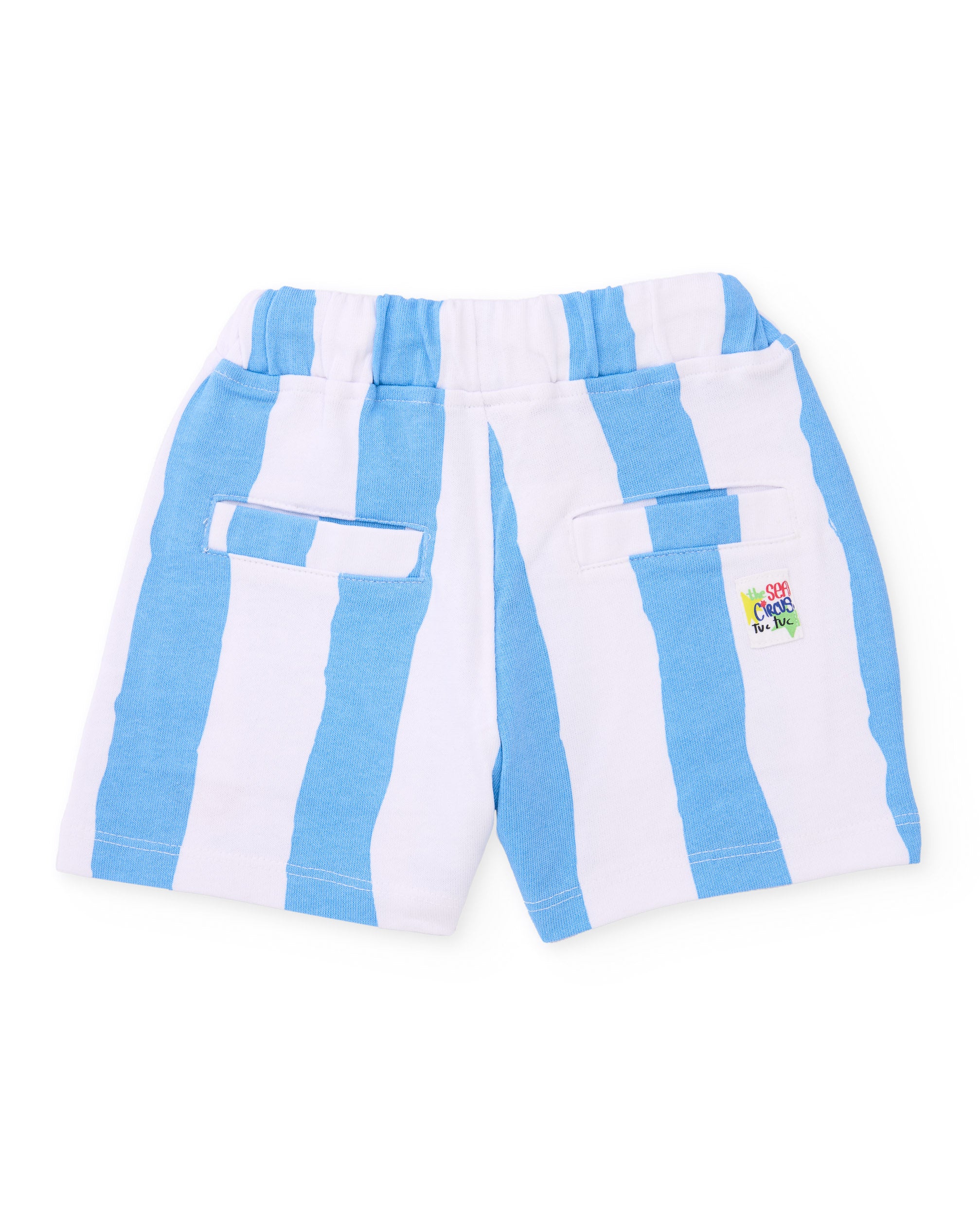 TucTuc Bermuda Maglia Righe Blu 4 Anni 99-104 cm