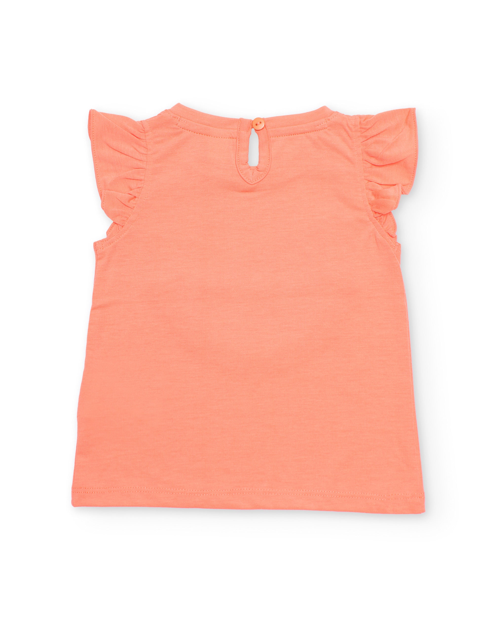 TucTuc Magliette T-shirt bambina arancione anguria brillanti