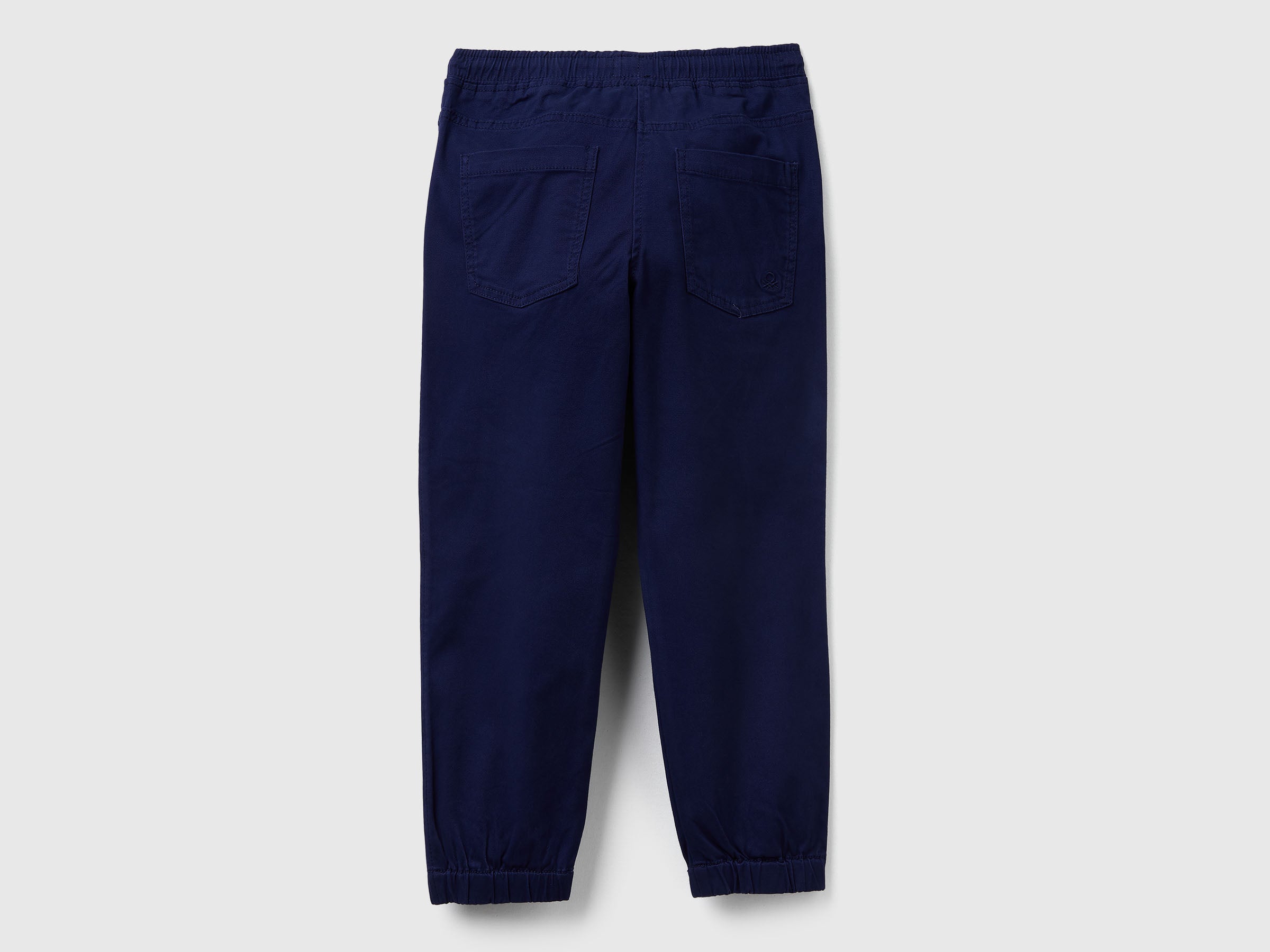 United Colors of Benetton joggers cotone elasticizzato coulisse