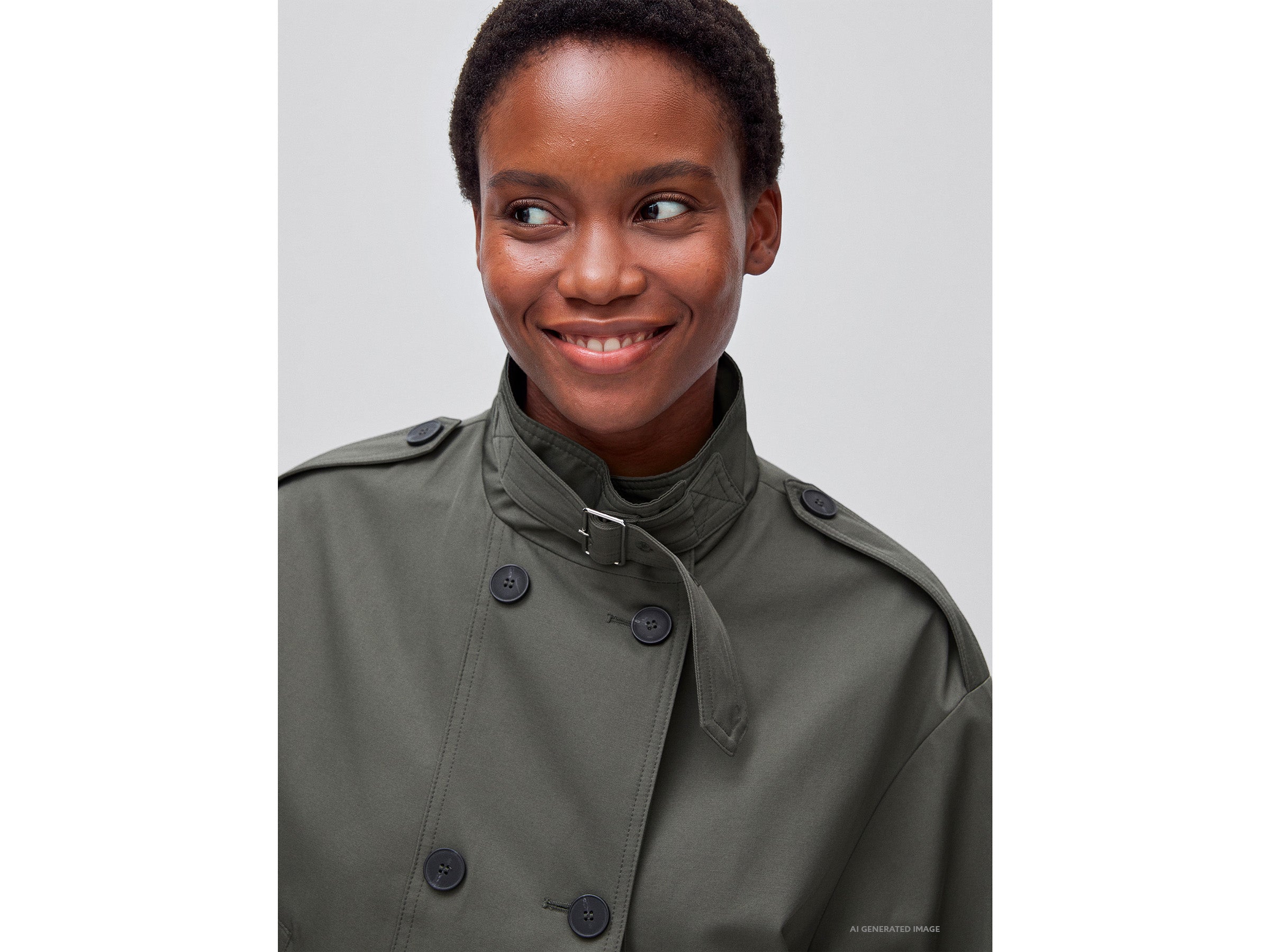 United Colors of Benetton Jackets Giacca Doppiopetto Cotone