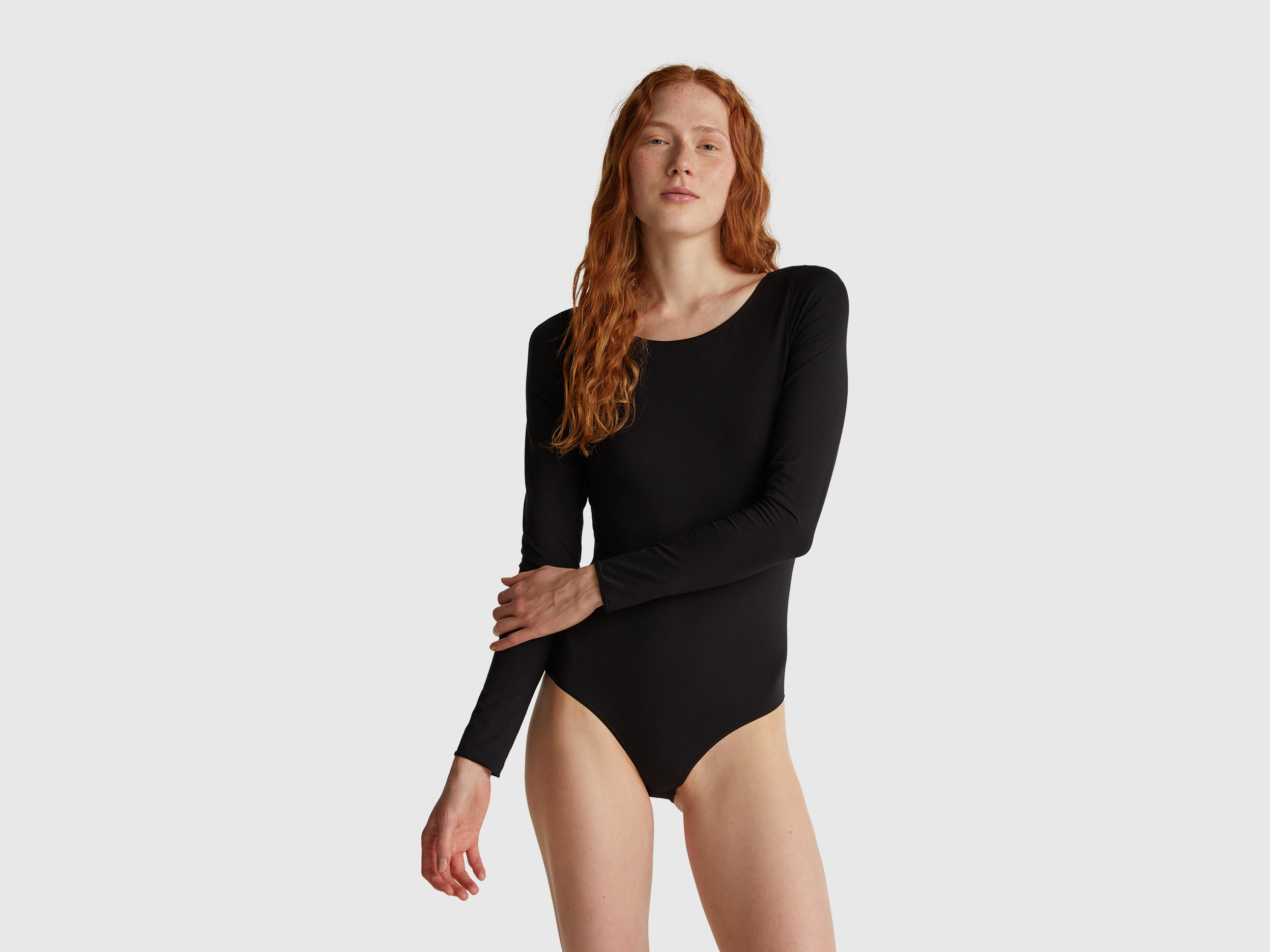 United Colors of Benetton body manica lunga super stretch bio