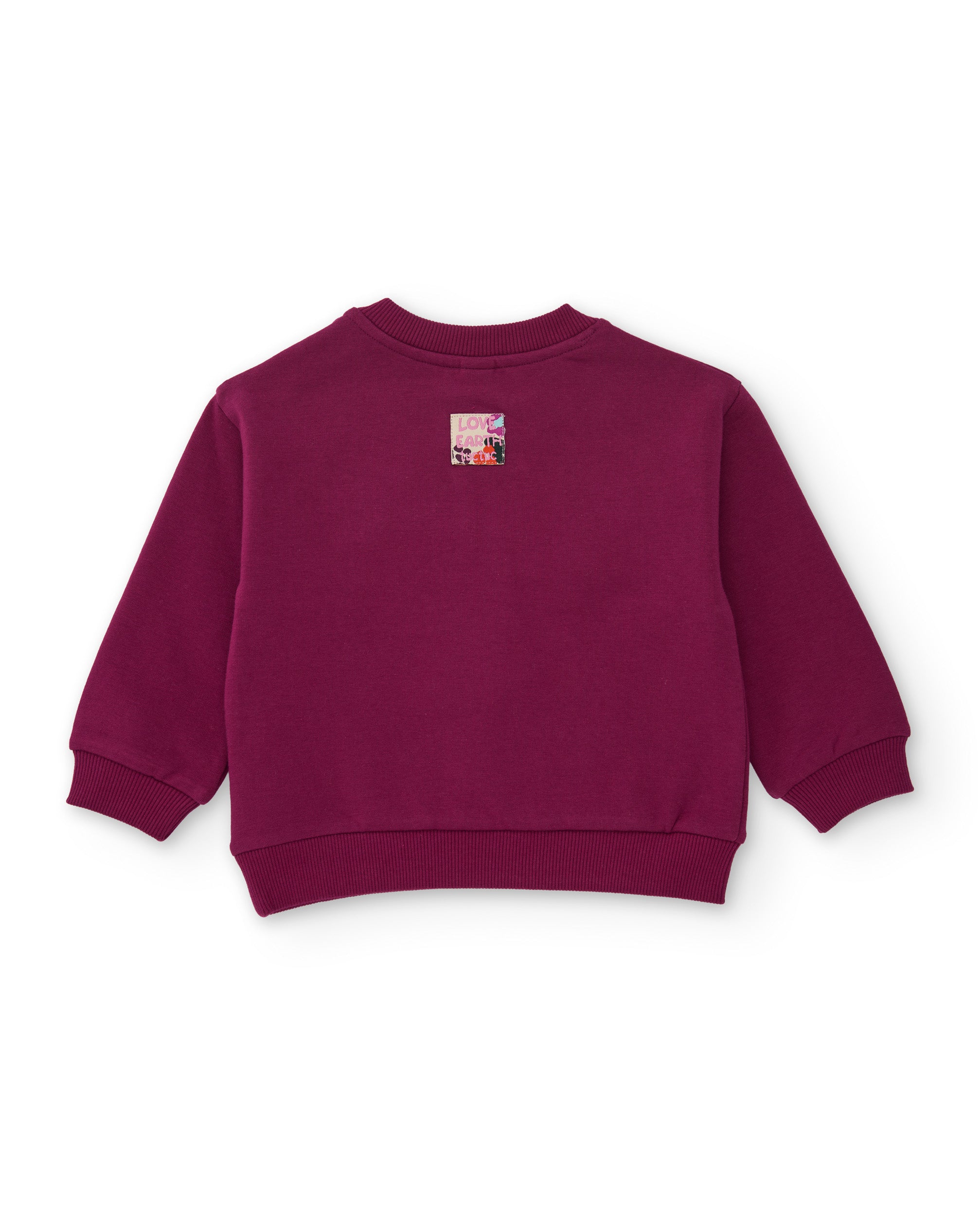 TucTuc Completi set bimba bordeaux rinoceronte fiori