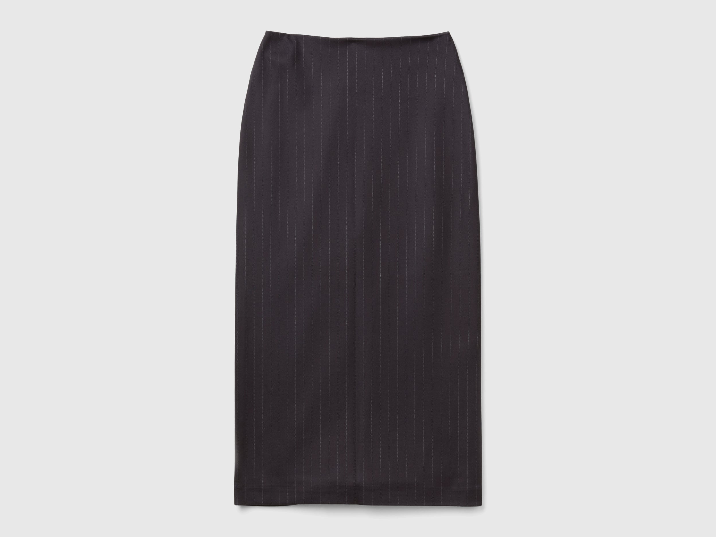 United Colors of Benetton Midi Skirt gonna midi viscosa spacco