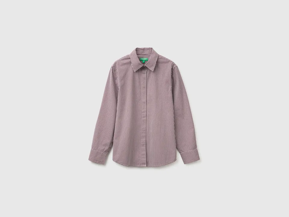United Colors of Benetton Shirts and Blouses camicia cotone a righe