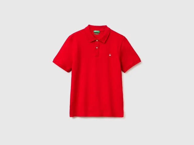 United Colors of Benetton Polos polo slim cotone bio taglia M