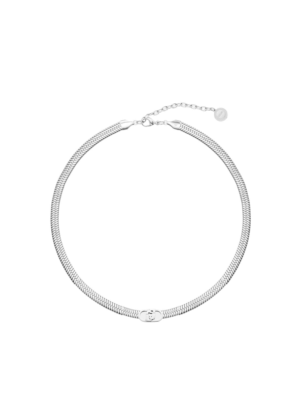 Liu Jo Baby Girocollo con Logo Collana T_U Nero