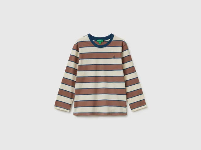 United Colors of Benetton maglia righe cotone bio taglia 82