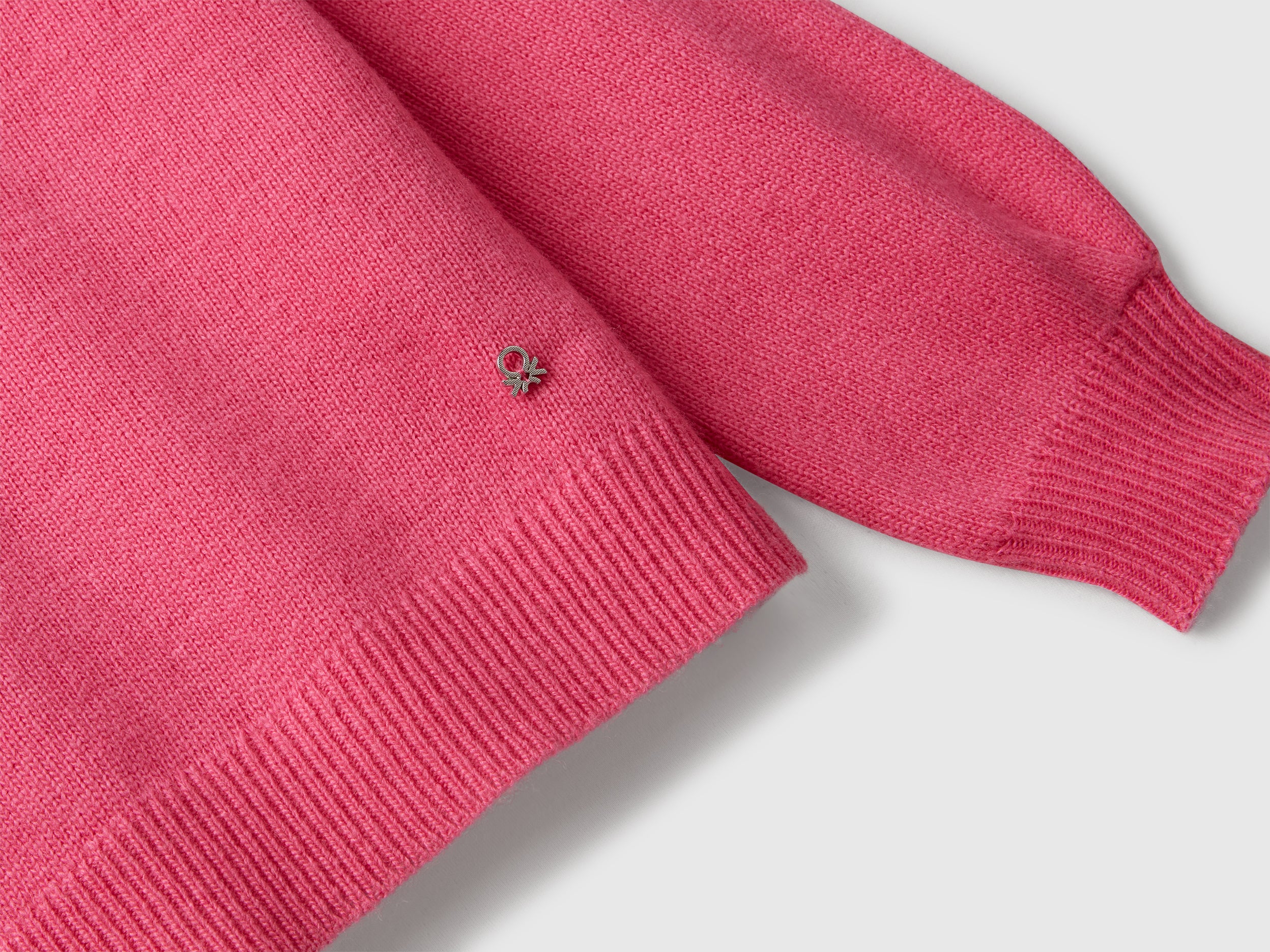 United Colors of Benetton Sweaters Maglione Viscosa Treccia Girocollo