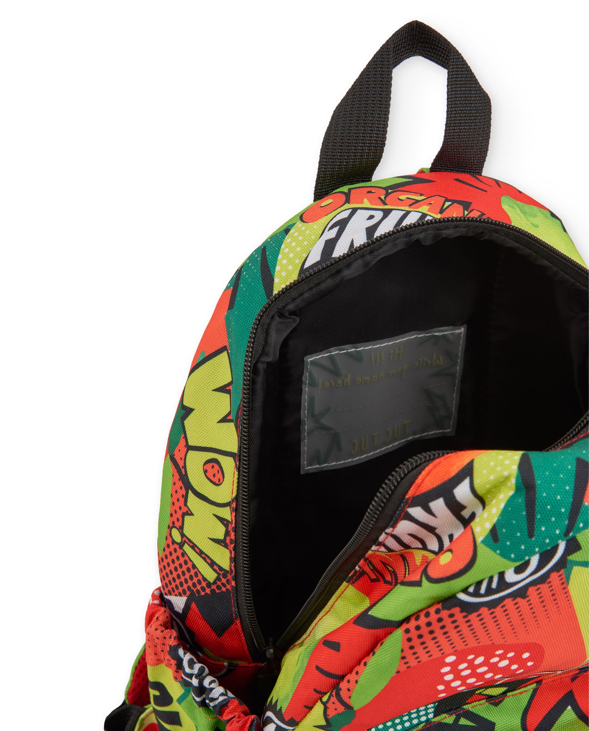 TucTuc Accessori Zaino Bambino Verde Tessuto Con Tasche