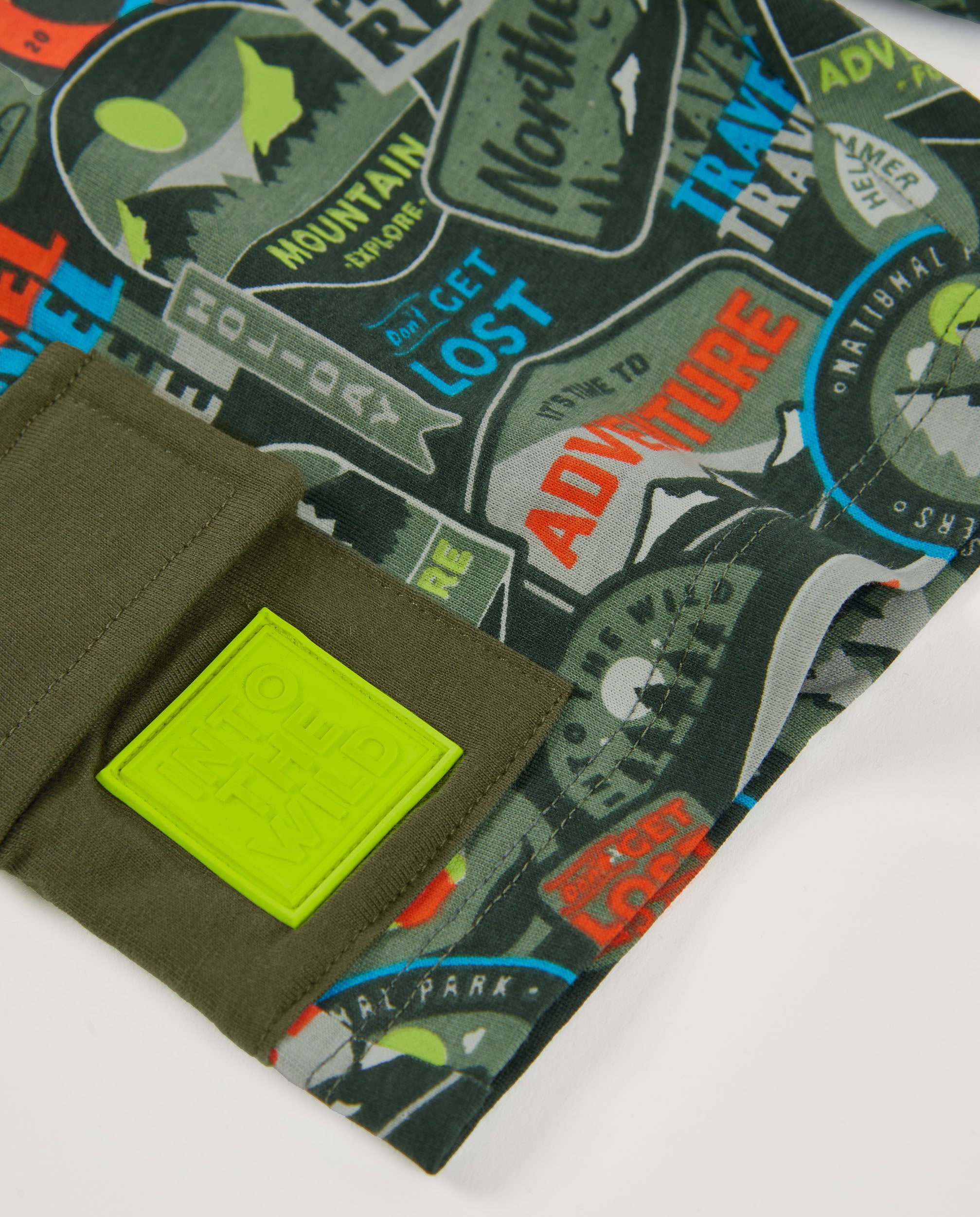TucTuc Bermuda bermuda bambino verde tasca con patta