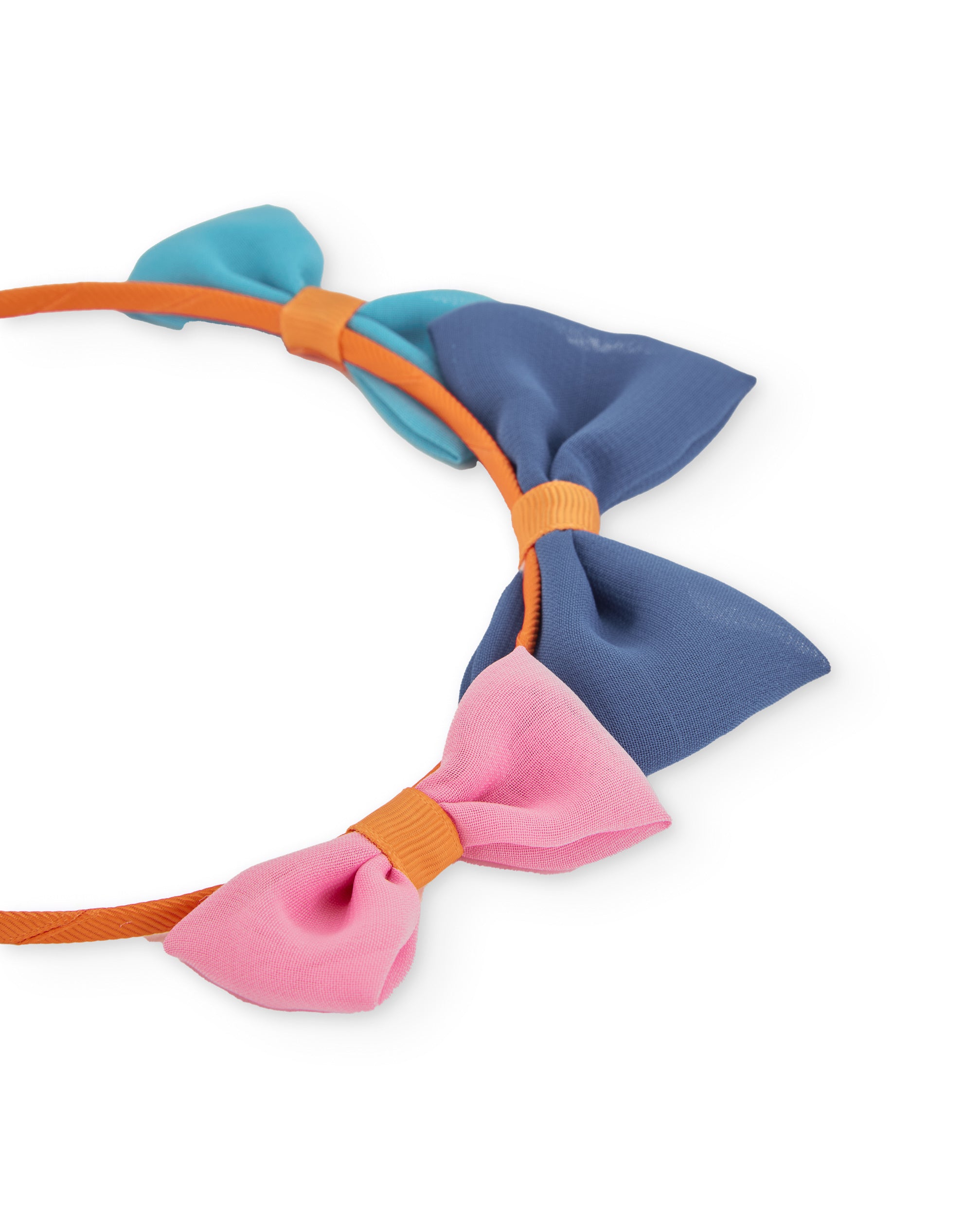 TucTuc Accessori Cerchietto Bambina Fiocchi Multicolore