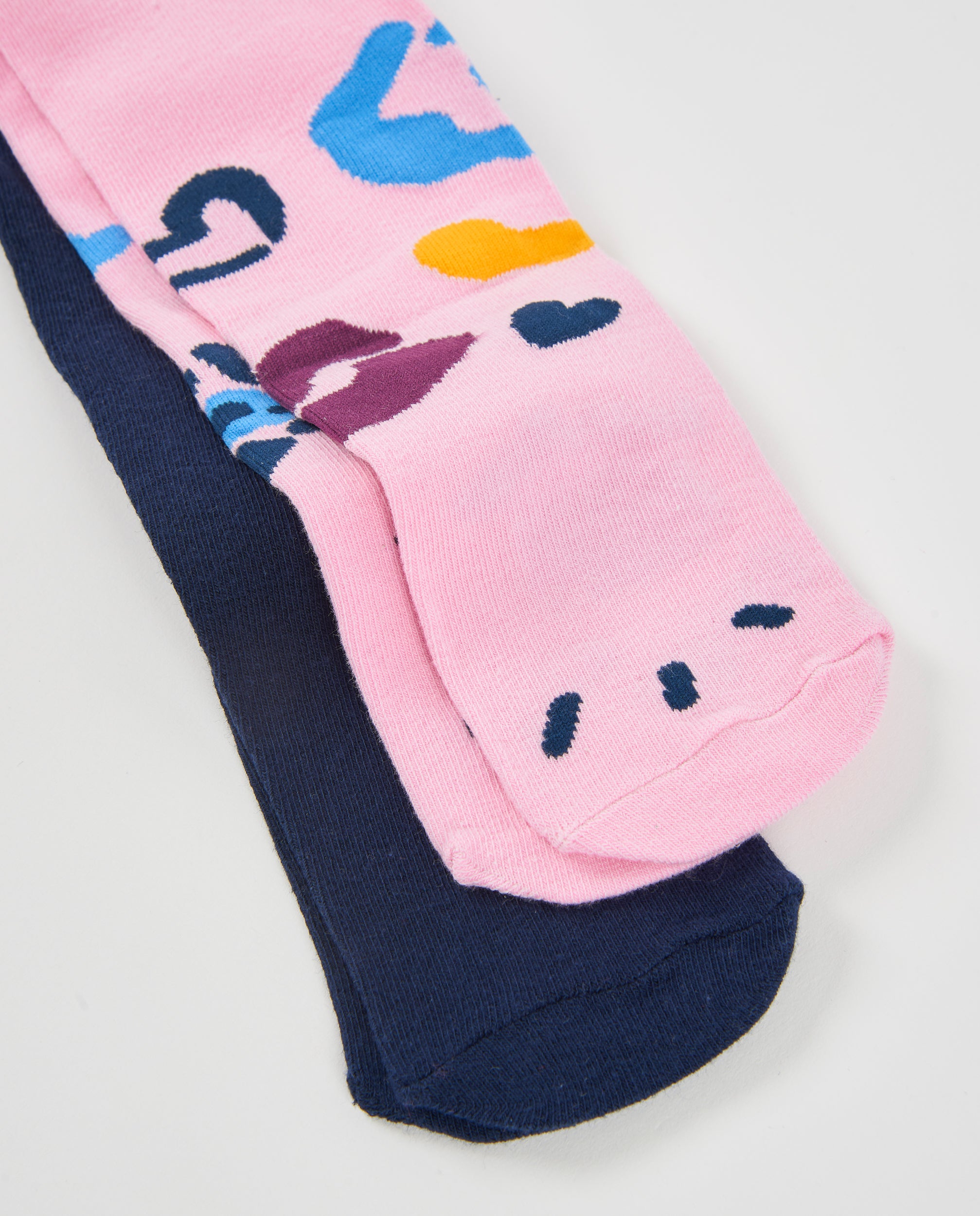 TucTuc Accessori Collant Bambina Maglia Rosa Fantasia