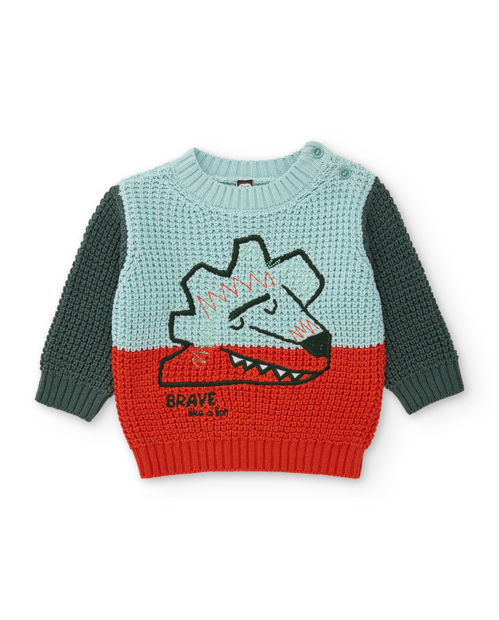 TucTuc Maglioni Maglia Leone Bambino Multicolor Caldo