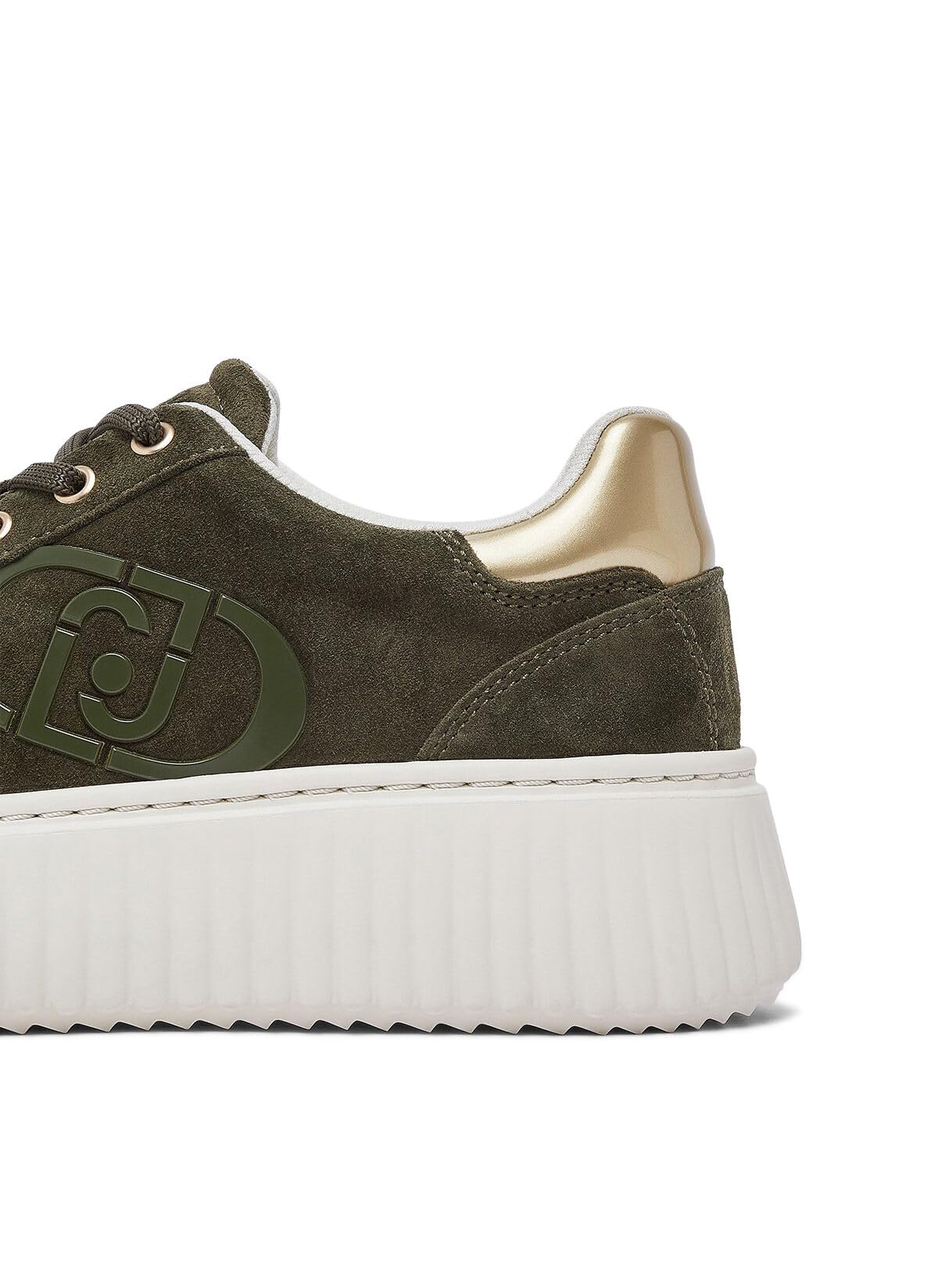 Liu Jo Scarpe Sneakers Platform Suede verdi moka