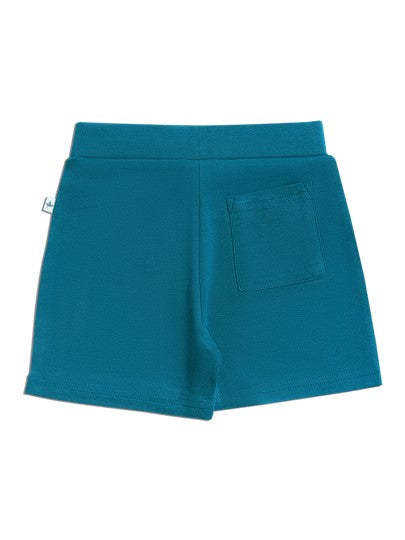 Leela Cotton Shorts pantaloncini turchese cotone bio