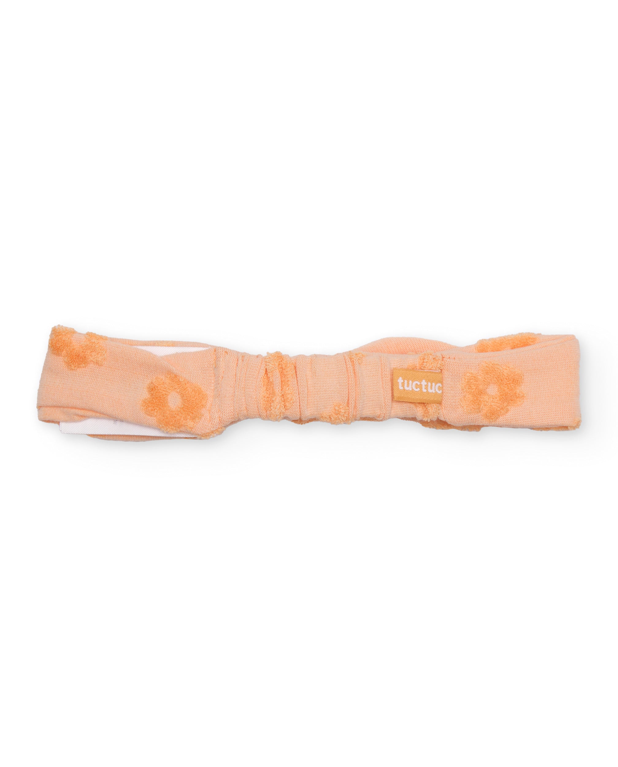 TucTuc Accessori fascia neonata nodo arancione
