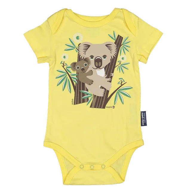 Coq en Pâte body Koala cotone biologico 3-6 mesi