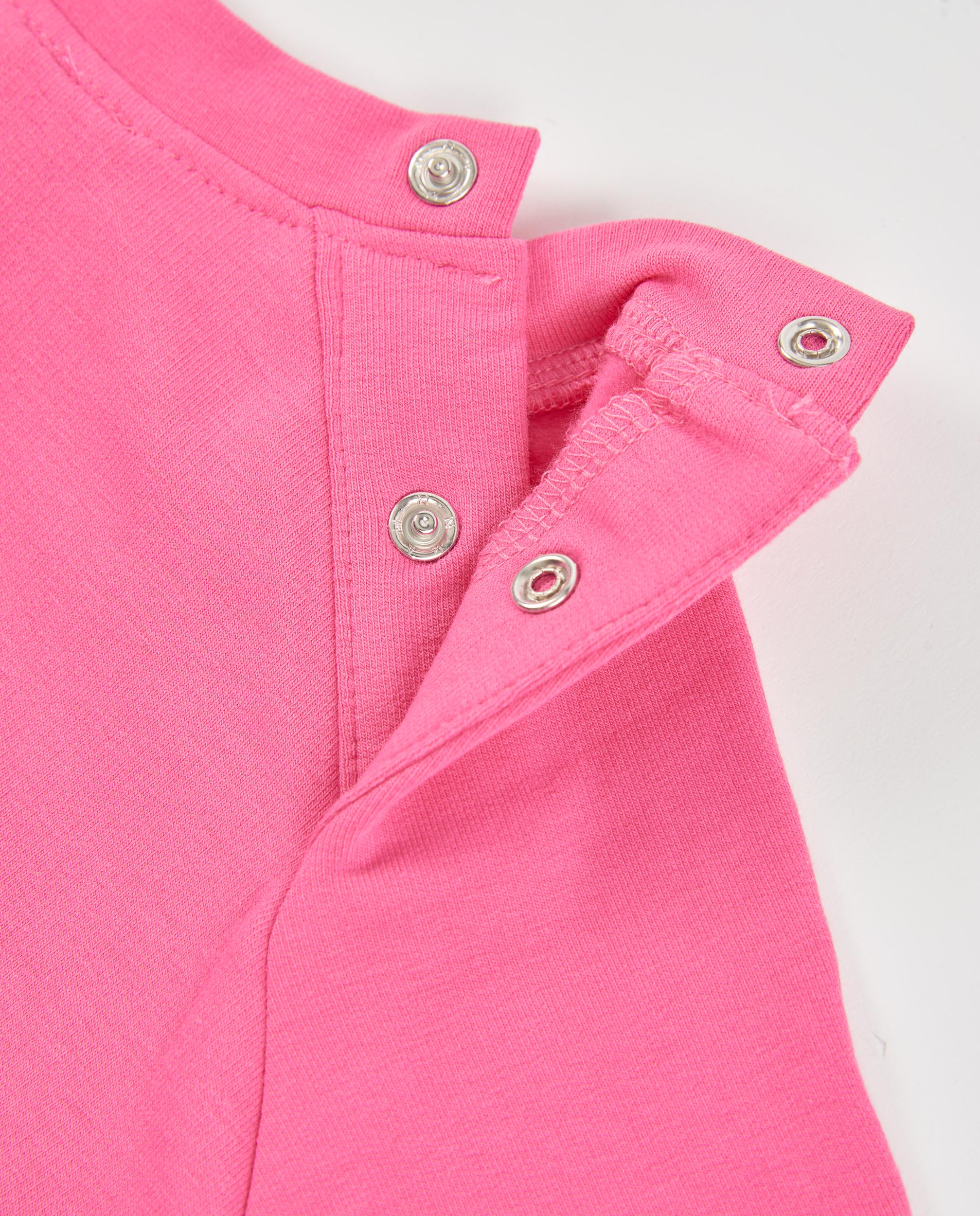 TucTuc Vestiti vestito bambina rosa felpa maniche lunghe