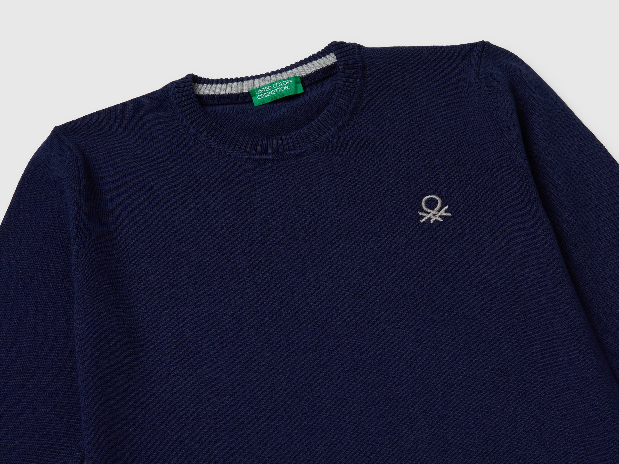 United Colors of Benetton Maglione Cotone 100% Cotone Logo